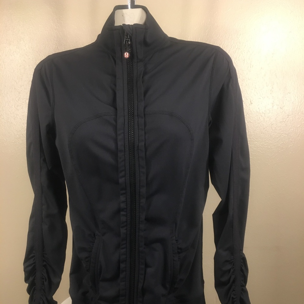 Lululemon Black Running Jacket Size 8